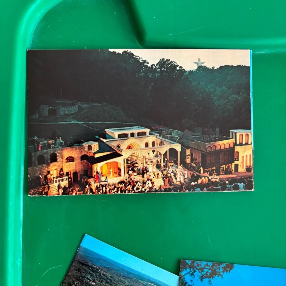 Lot of 9 Eureka Springs Vintage Postcards Scrapbook- Junk Journaling
